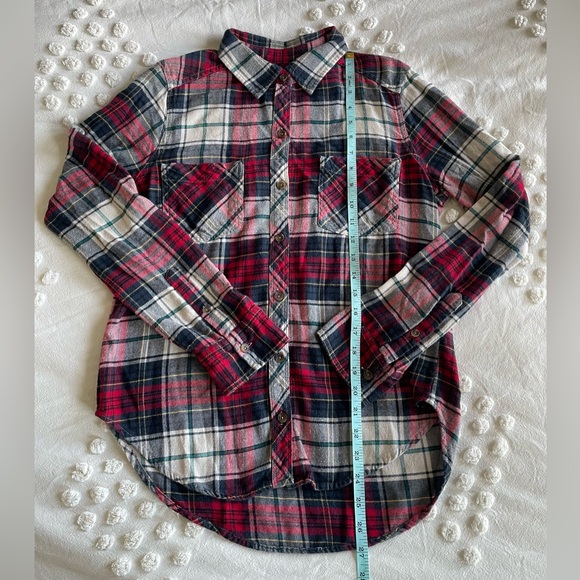 Abercrombie & Fitch Plaid Flannel Shirt - Picture 7 of 10